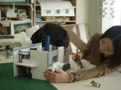 研究室活動　模型制作